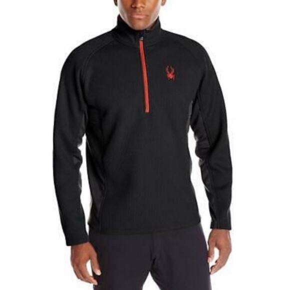 Spyder Outbound 1/4 Quarter Zip Mid Weight Stryke Jacket Size M‎ - Picture 1 of 9